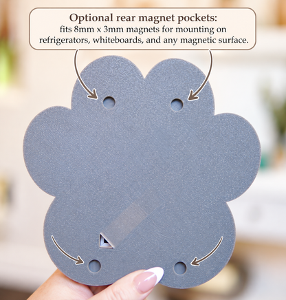 Paw Print Magnet Frame