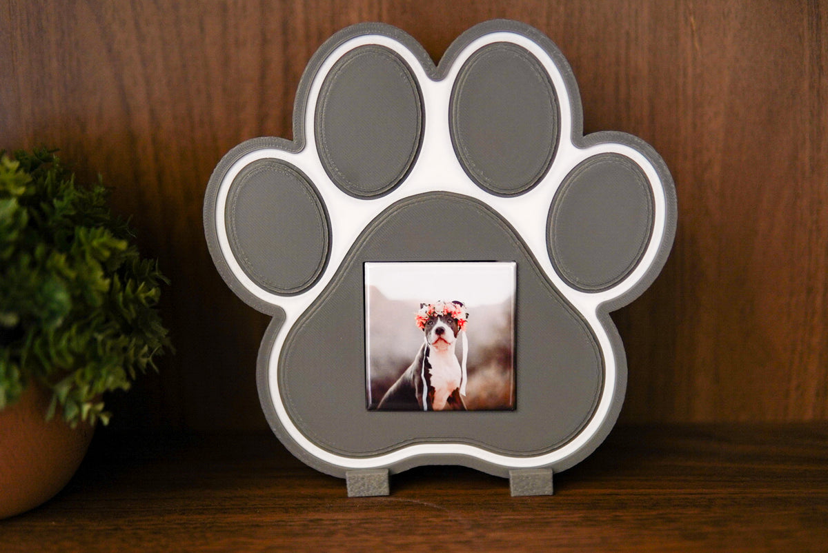 Paw Print Magnet Frame