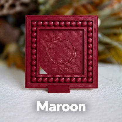 Single Boho Beaded Magnet Frame