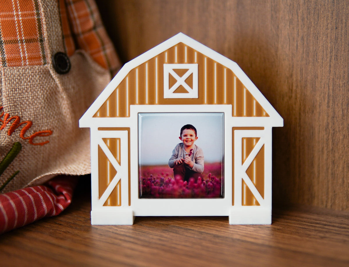 Barn Photo Magnet Frame