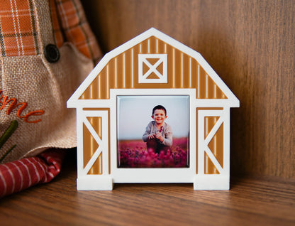 Barn Photo Magnet Frame